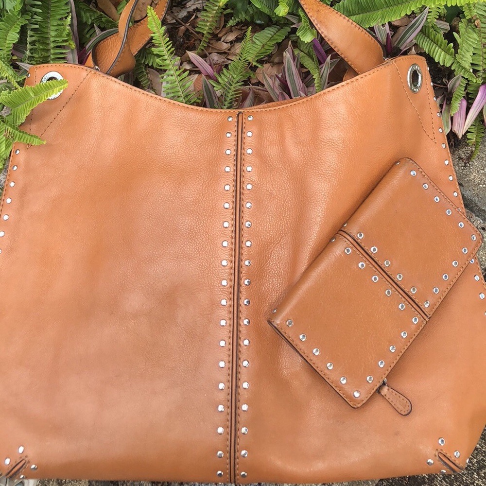 All Leather Michael Kors Handbag